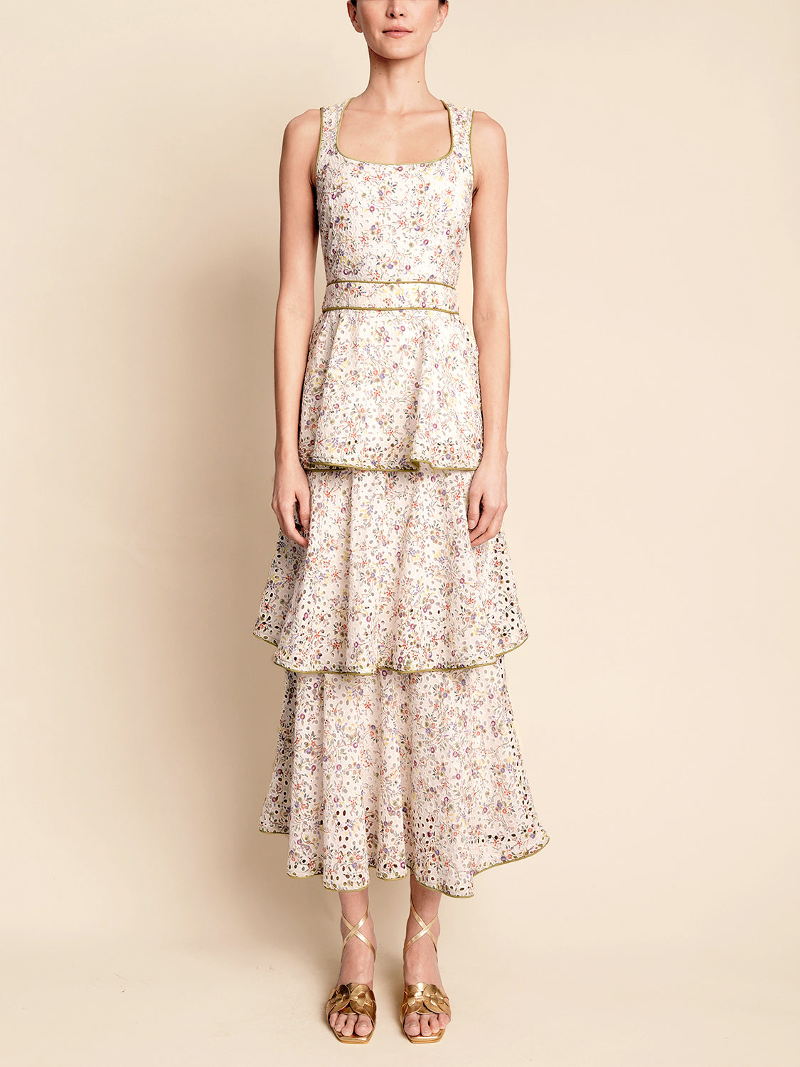 ANAYA DRESS IVORY FLORAL