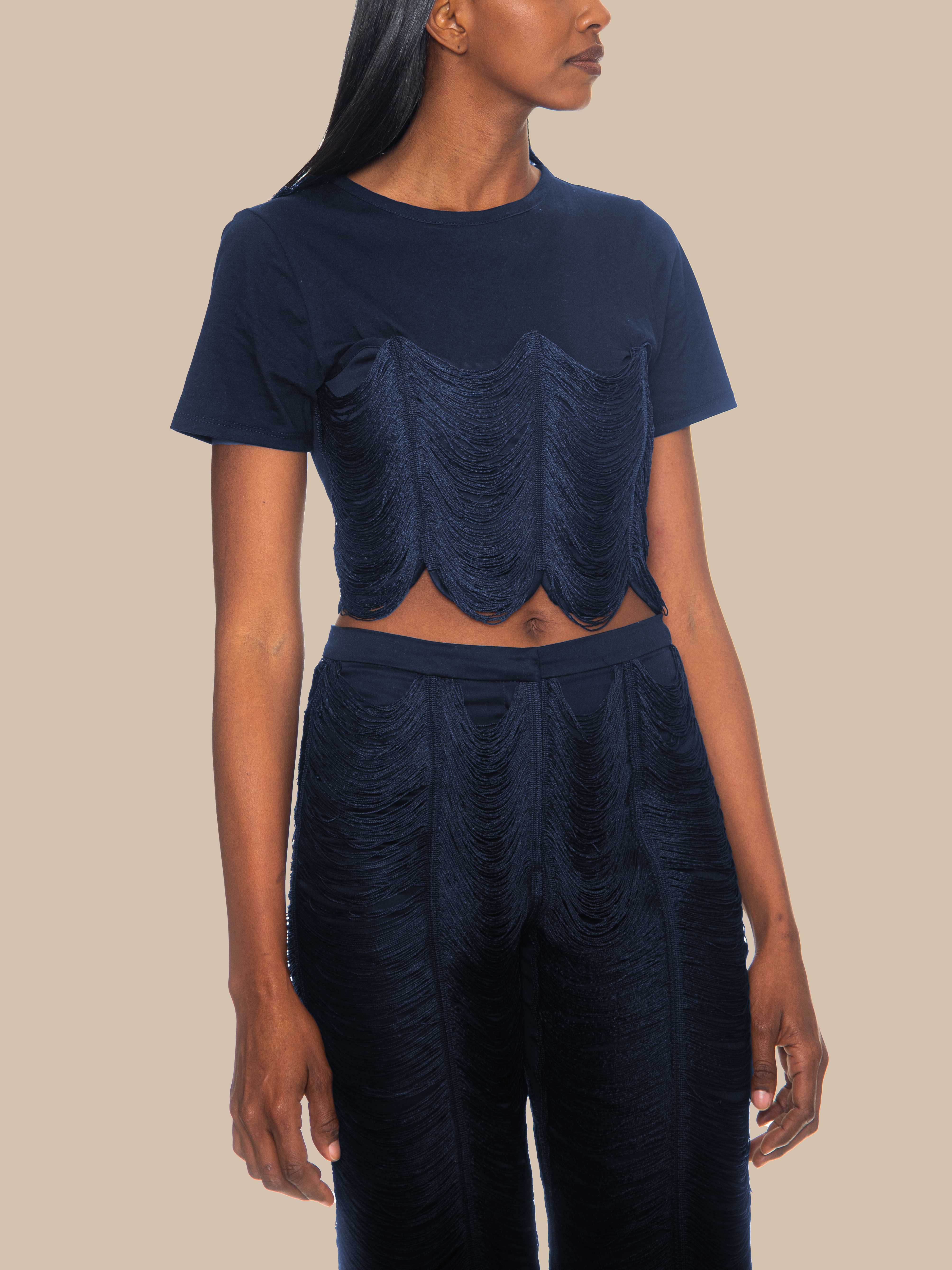 IRIS TOP NAVY