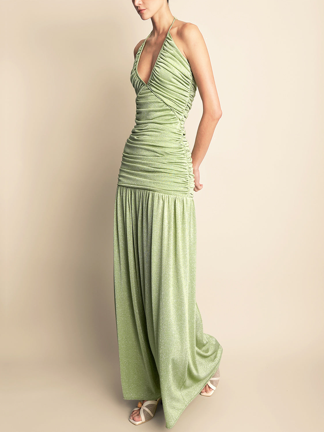 JADE DRESS SAGE GREEN