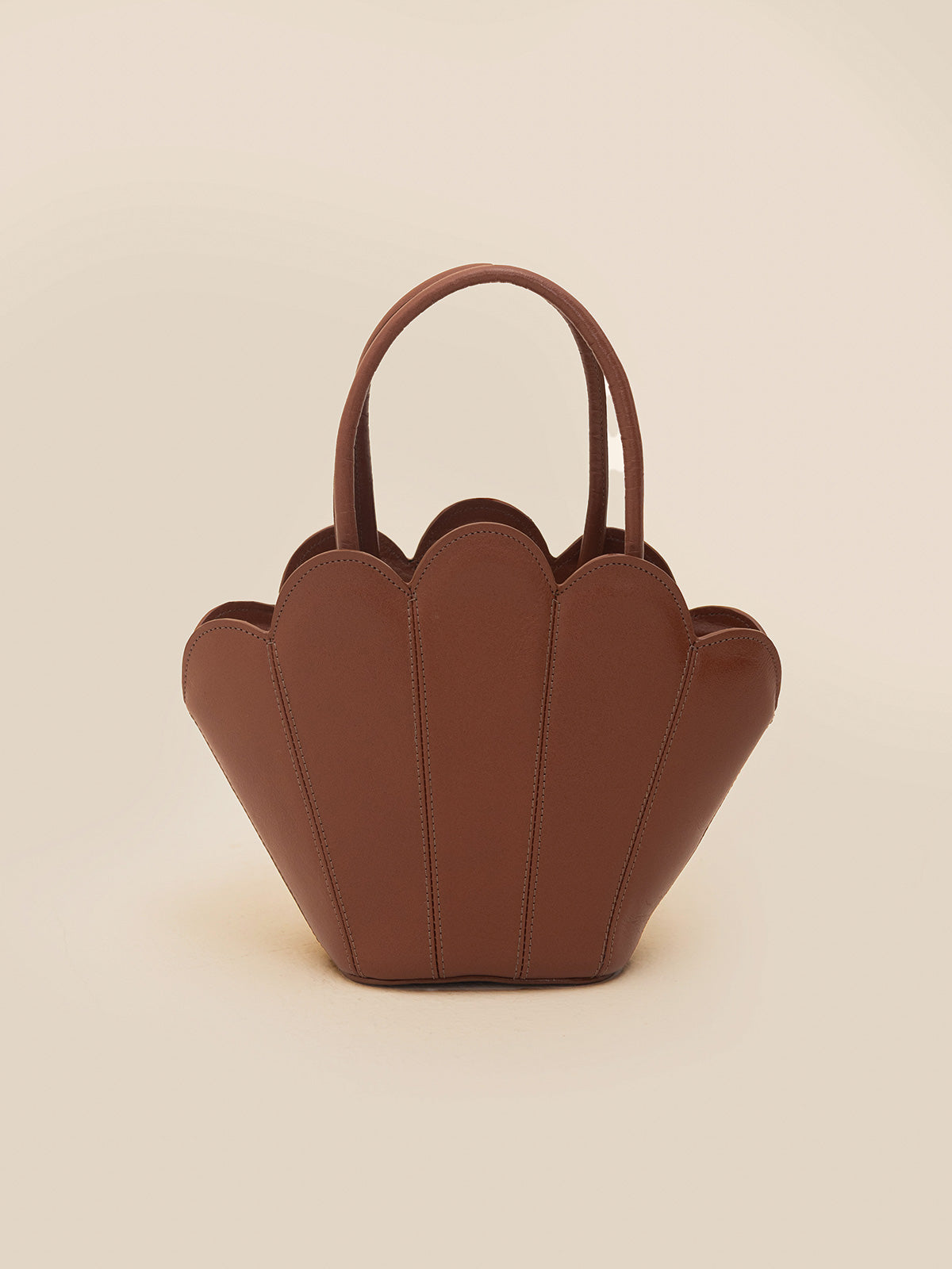 ABANICO TOTE MINI BROWN