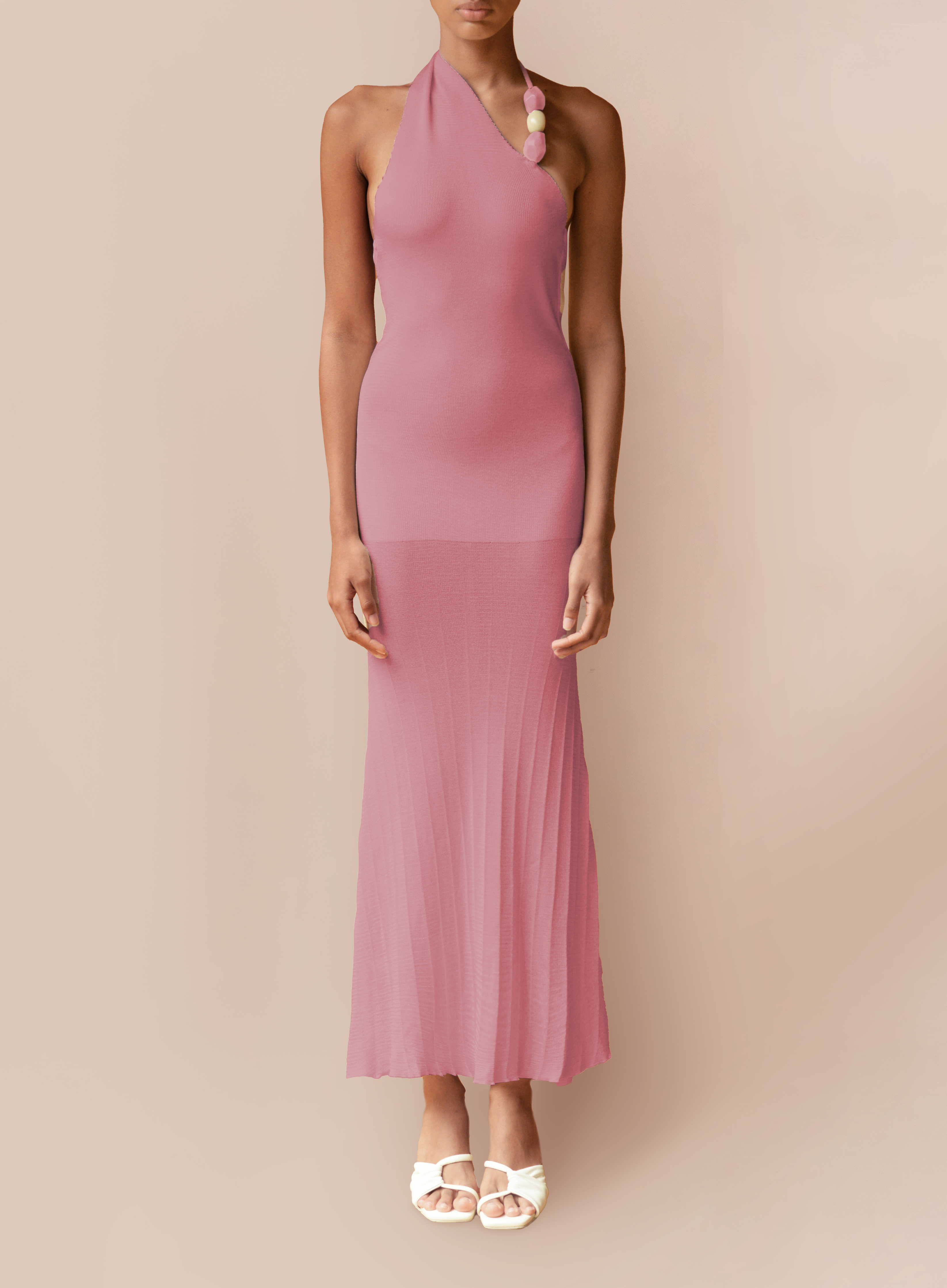 LIATRIS MAXI DRESS PINK