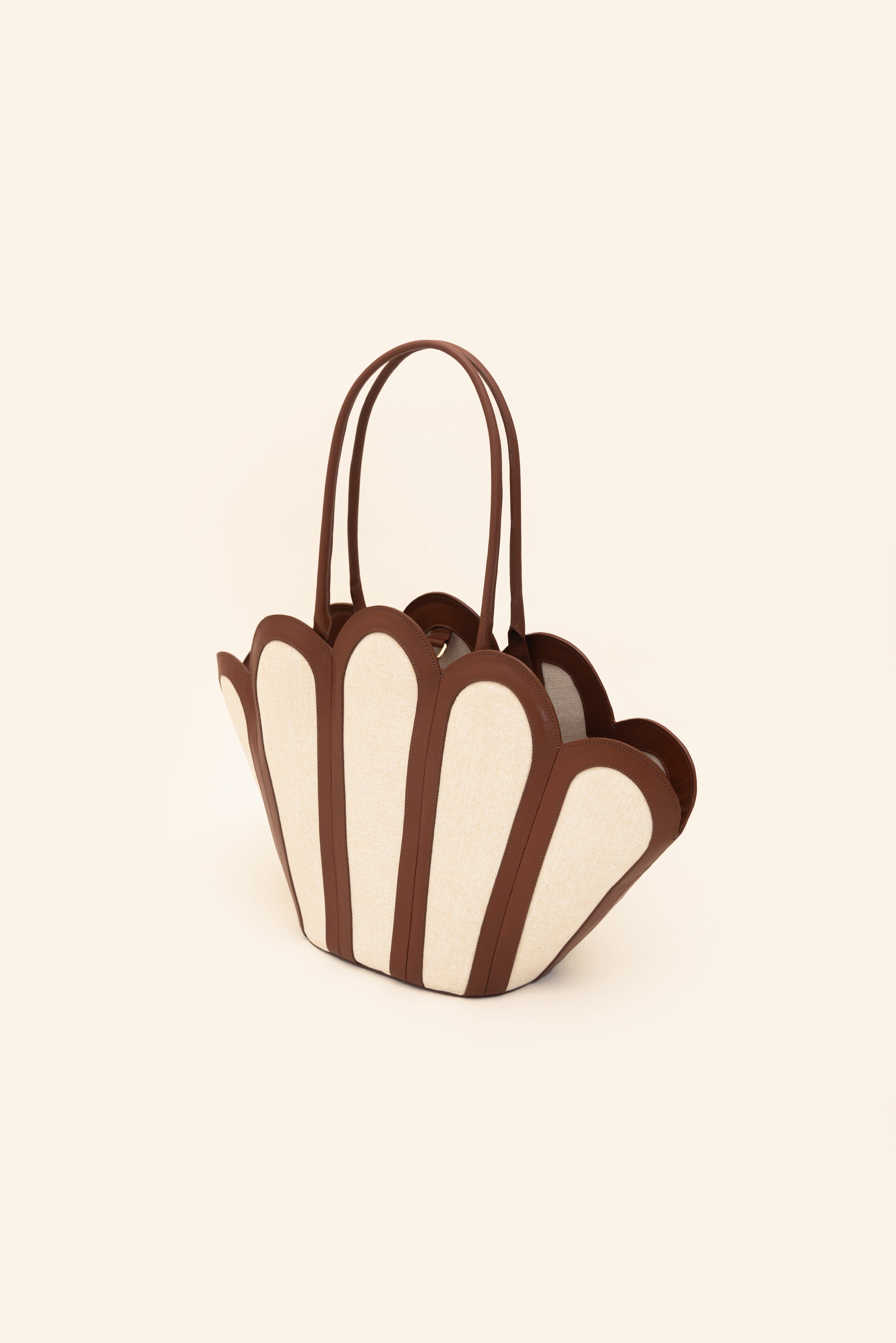 ABANICO TOTE BROWN