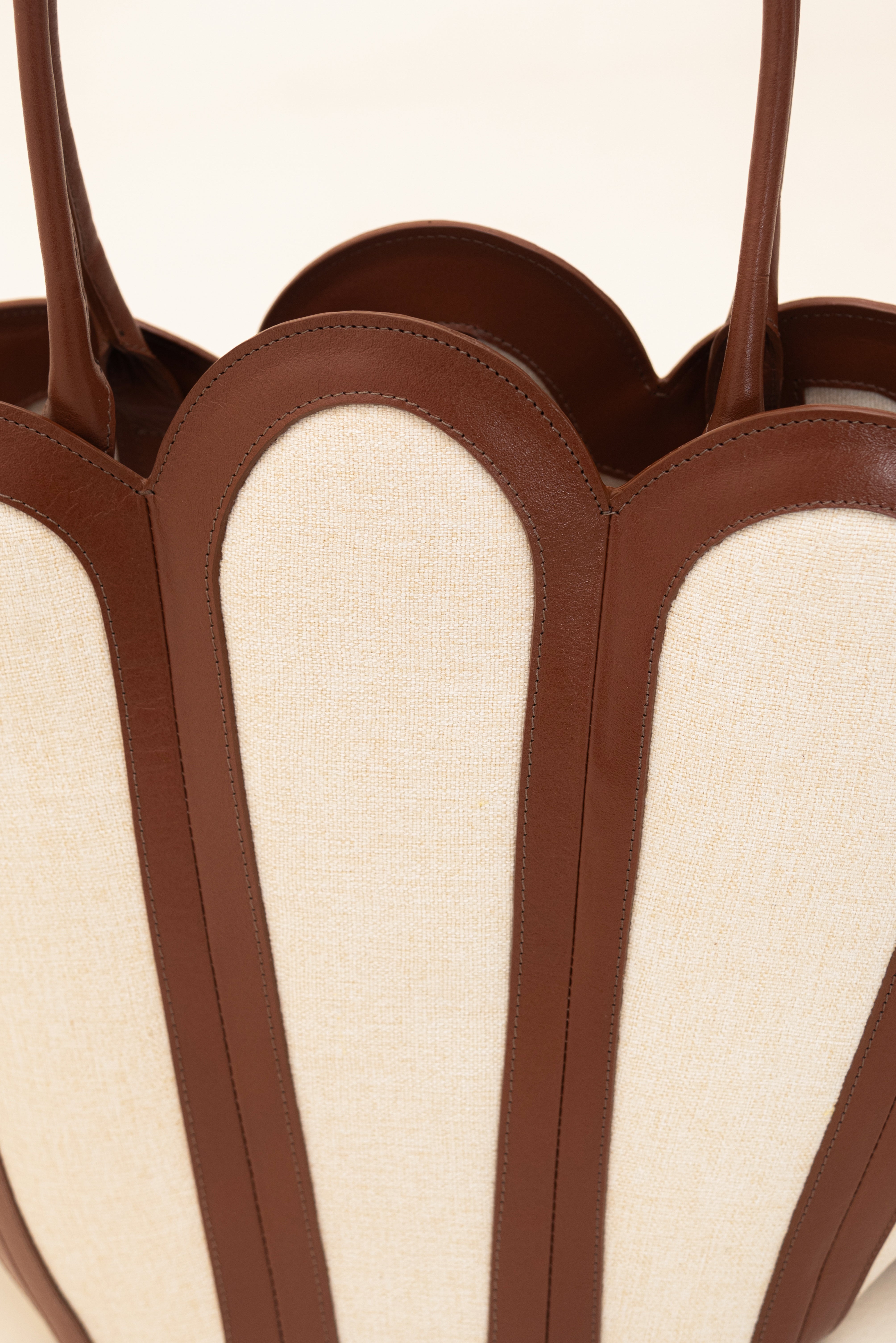 ABANICO TOTE BROWN