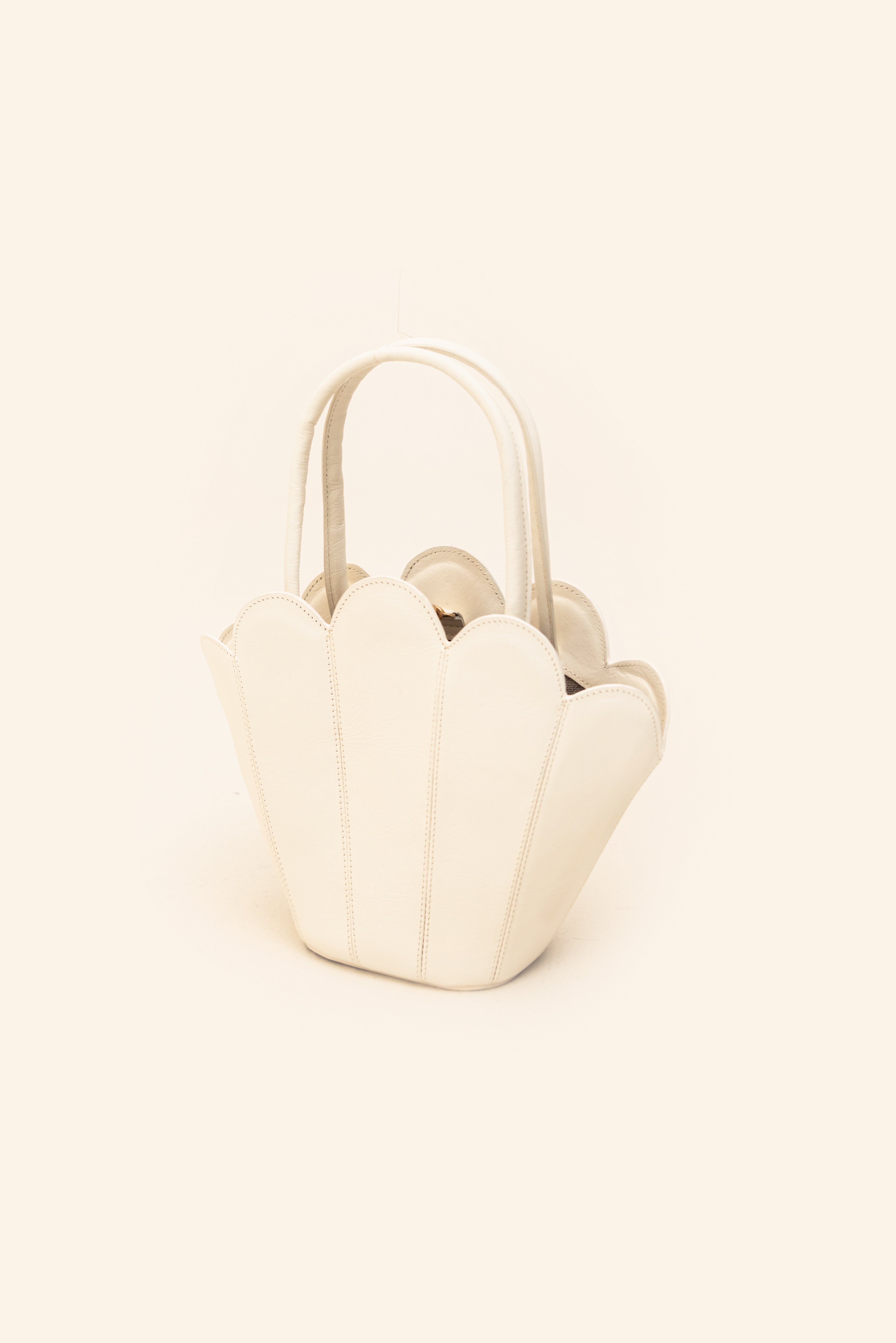 ABANICO TOTE MINI IVORY