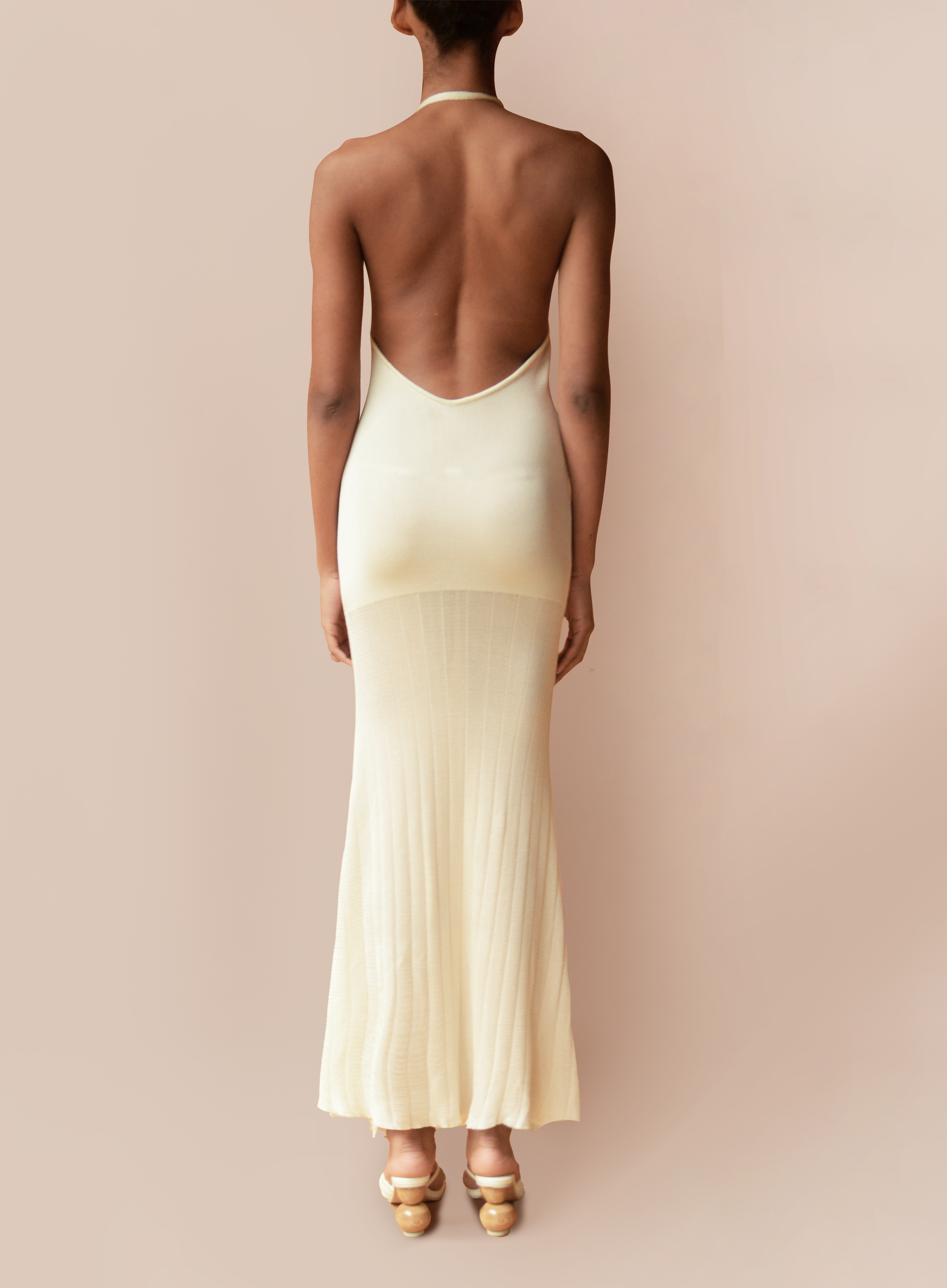 LIATRIS MAXI DRESS IVORY